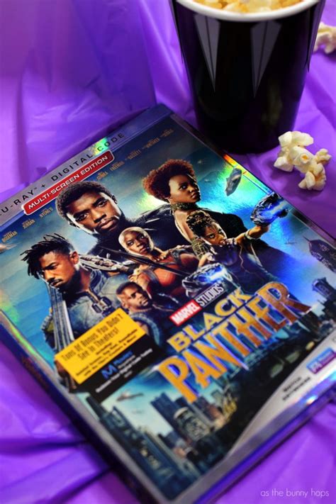 Marvels Black Panther Snack Cups And Party Ideas As The Bunny Hops