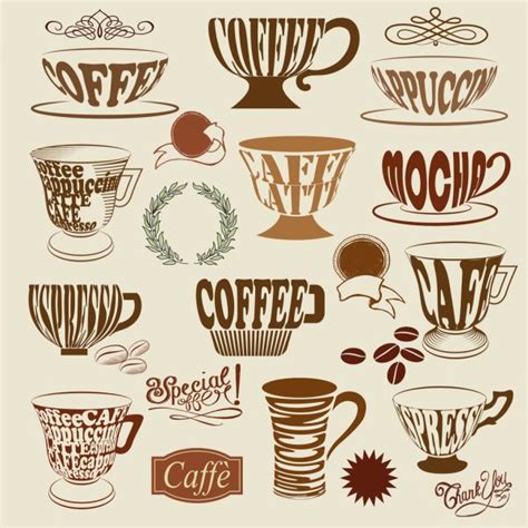 Coffee Shop Icons And Symbols — Stock Vector © Lanan 36277119