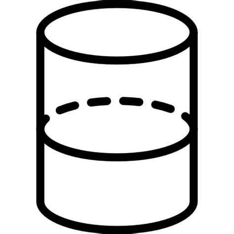 Cylinder Free Shapes Icons