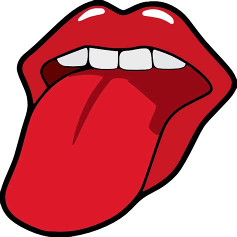 tongue clip art at vector clip art online royalty free and public domain