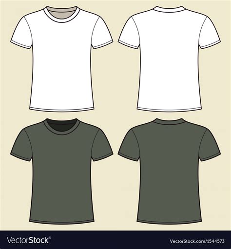 Vector T Shirt Template