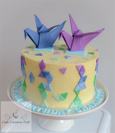 3new Origami Birthday Cake Anyemicasl