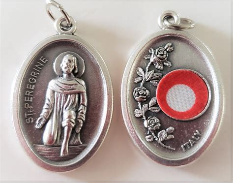 St Peregrine Relic Medal Discount Catholic Store