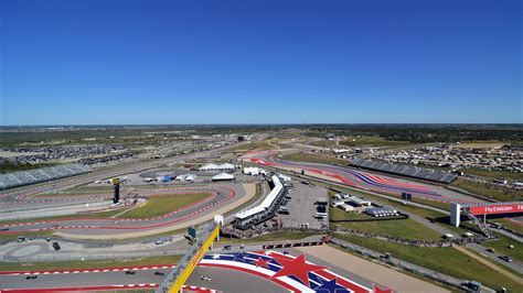 Circuit Of The Americas F1 Race Track In Austin