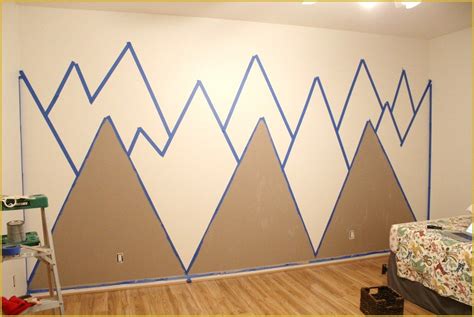 How To Paint A Mountain Mural On Your Wall Copper State Style