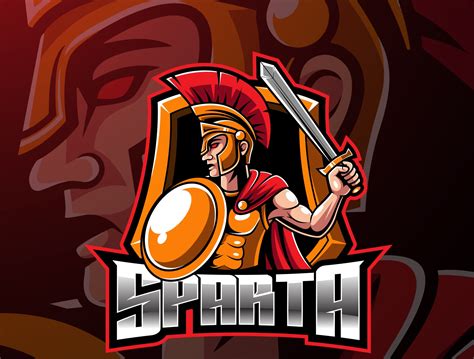 Spartan Sport Mascot Logo Design By Visink On Dribbble