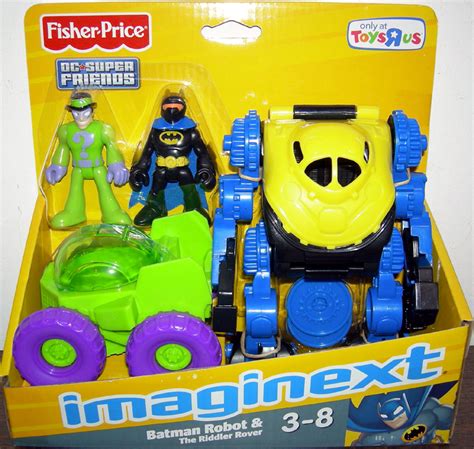 Batman Robot Riddler Rover Vehicle Action Figures Imaginext Toys R Us