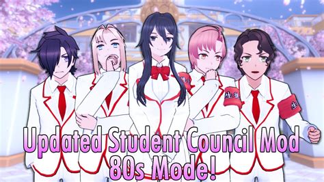 Student Council Mod 80s Mode Yandere Simulator 2023 Youtube