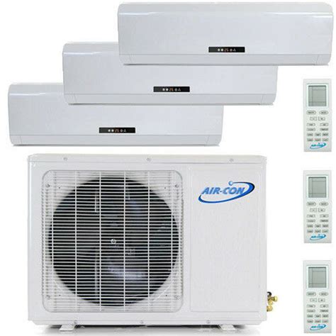 Let us help you find the right lg ductless ac that's right for you and your home. 27000 BTU Tri Zone Ductless Mini Split Air Conditioner ...