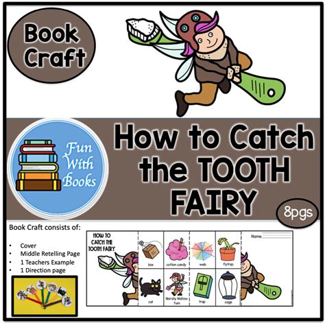 How To Catch The Tooth Fairy Book Craft ~ Book Units By Lynn