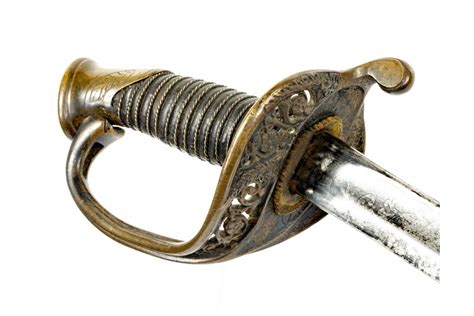 Confederate Leech And Rigdon Style Confederate Foot Officers Sword