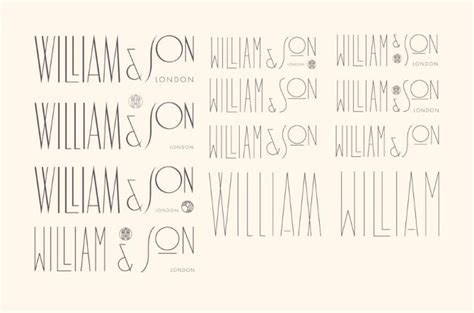 Branding William And Son Laymans Layout Identity Design William