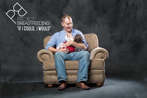 Men Breastfeeding Photographs Fight Stigma
