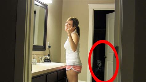 Real Ghost Caught On Camera Attacking People