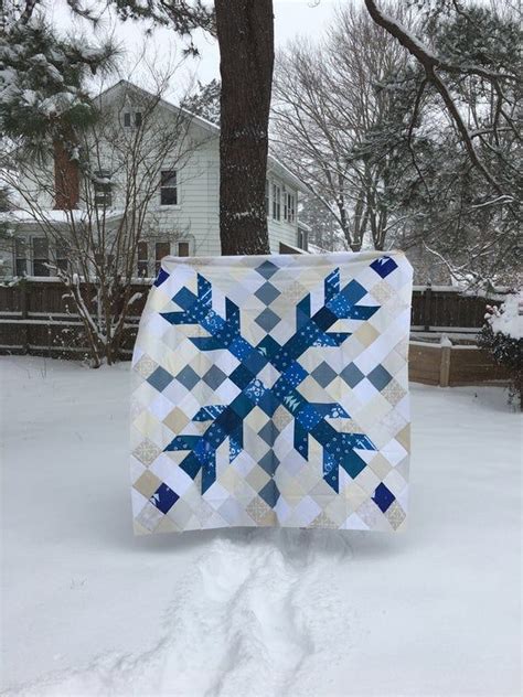 Super Snowflake Quilt Pattern Digital Download Difficulty Intermediate