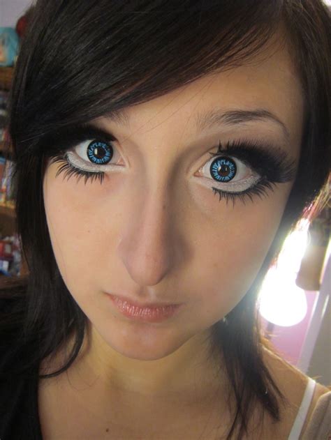 17 Best Images About Doll Eye On Pinterest Doll Eye Makeup Gyaru And