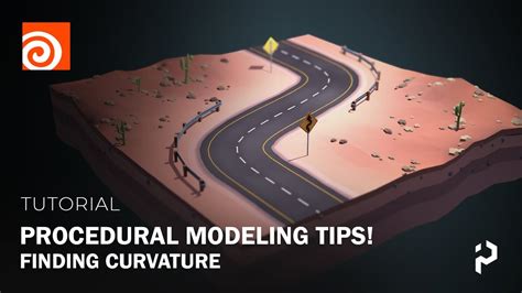 Houdini Procedural Modeling Tips Finding Curvature Youtube