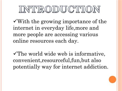 Ppt Internet Addiction Powerpoint Presentation Free Download Id