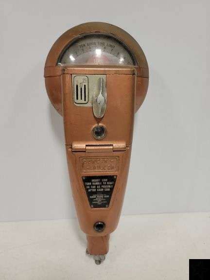 Duncan Miller Antique Parking Meter Kaufman Realty And Auctions