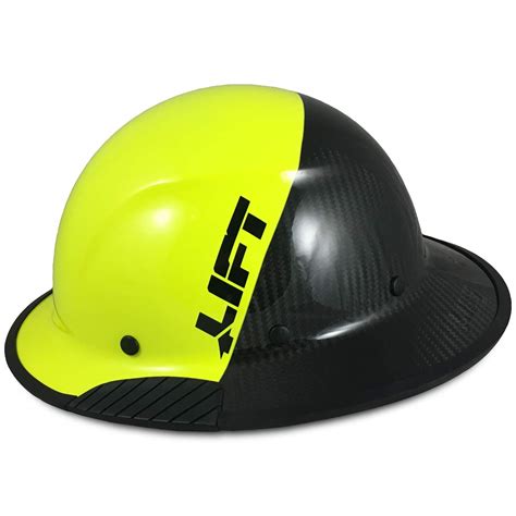 Texas America Safety Company Actual Carbon Fiber Material Hard Hat With