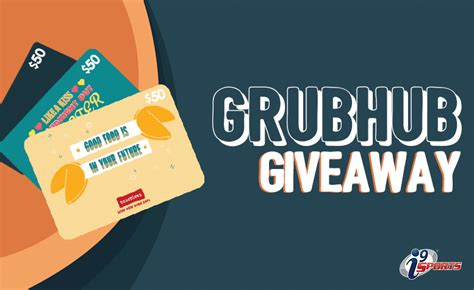 How to redeem a gift card on grubhub? I9 Sports GrubHub Giveaway - Prime Sweepstakes. Find the Best Sweepstakes on the Internet