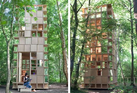 Lobservatoire By Clp Architects Is A Lookout Tower That
