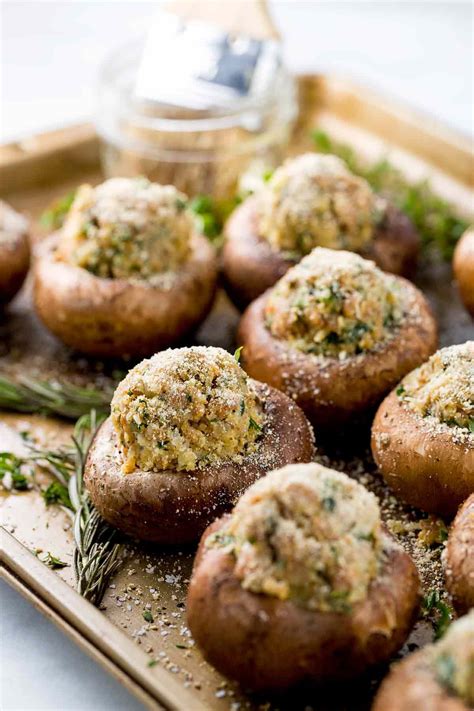 Stuffed Mushrooms With Italian Sausage Recipe Stuffed Mushrooms