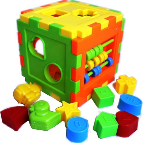 Baby Shape Sorter Educational Toddler Matching Blocks Toy Shapes