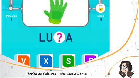 Escola Games Forma Palavras