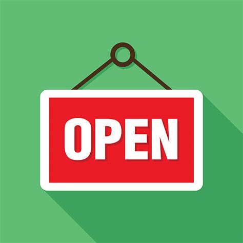 Open Sign Illustrations Royalty Free Vector Graphics And Clip Art Istock