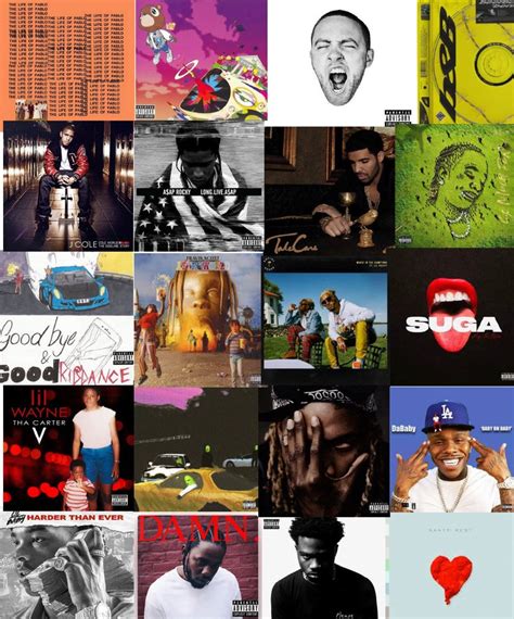 Raphiphop Album Cubre Collage 30pc Set Elige Tus 30 álbumes Etsy