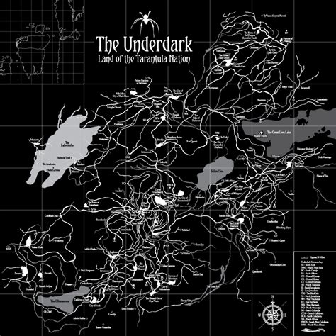 Underdark Map