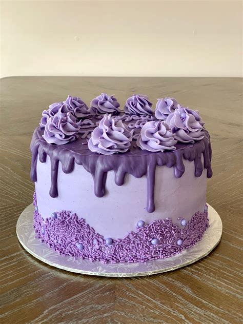 76 Purple Birthday Cake Pics