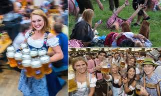 Red Cross Treats 700 Oktoberfest Revellers On Opening Weekend Daily Mail Online