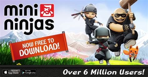 Spela Mini Ninjas Gratis På Både Ios Och Android Feber Ios