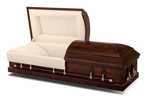 Chestnut Hardwood Casket Flintofts Funeral Home And Crematory