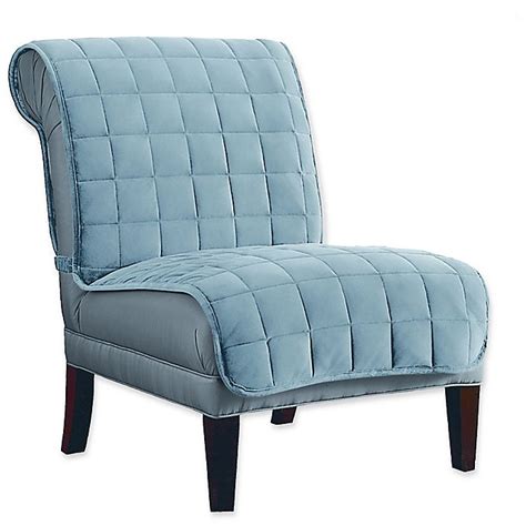 Measured as instructed and the covers fit my chairs perfectly!! Sure Fit® Deluxe Armless Chair Slipcover | Bed Bath & Beyond