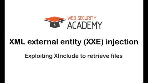 Portswigger Xml External Entity Xxe Injection Exploiting Xinclude To