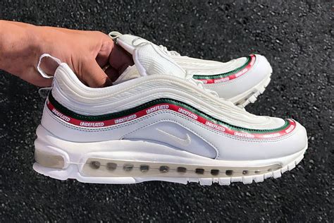 The Undefeated X Nike Air Max 97 Collab Surfaces In White Nike Air