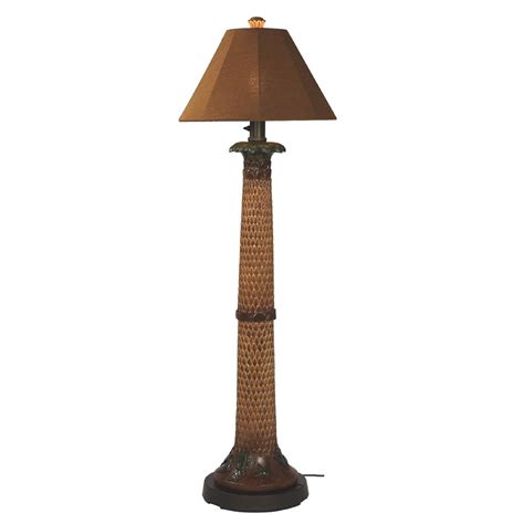 We'll review the issue and make a decision about a partial or a full refund. Patio Living Concepts 967 Palm . Outdoor Floor Lamp | DFOHome