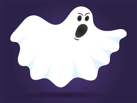 Cute Ghost Vector At Collection Of Cute Ghost Vector