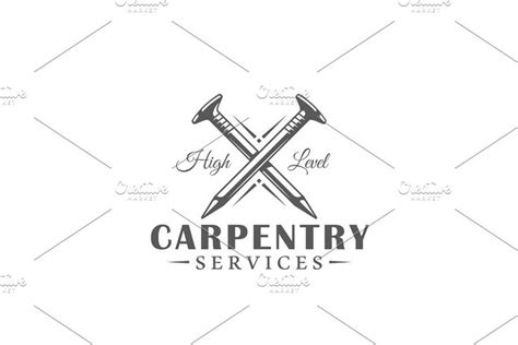 9 Modern Carpentry Logos Vol1 Logo Templates Templates Logos