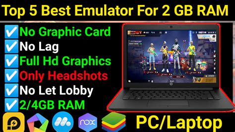 Top 5 Best Emulator For Free Fire On Pc In Hindi Best Emulator For