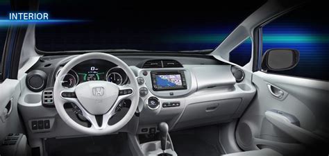 2014 Honda Fit Ev Interior Features Official Site