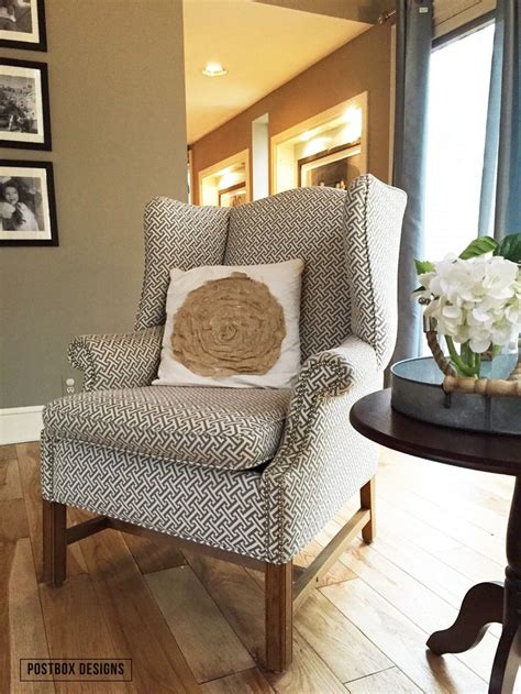 √ 50 wingback chair image ideas. Wingback Chair Make-over: Why An Upholsterer Should Be ...