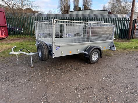 Ifor Williams P8e Cage Side Trailer Countash J Tech Limited