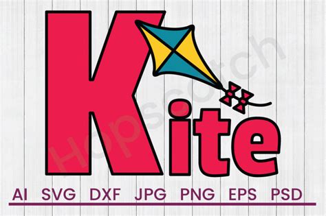 Kite Svg File Dxf File By Hopscotch Designs Thehungryjpeg