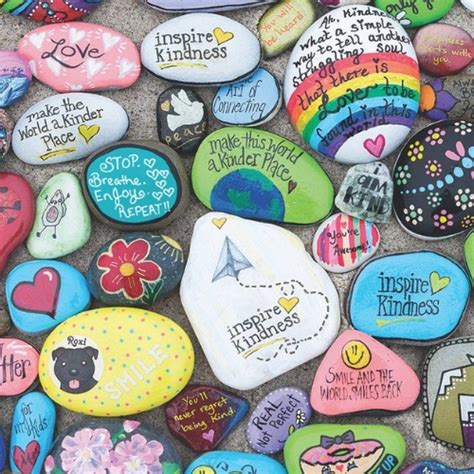 65 Easy Rock Painting Ideas Gathered