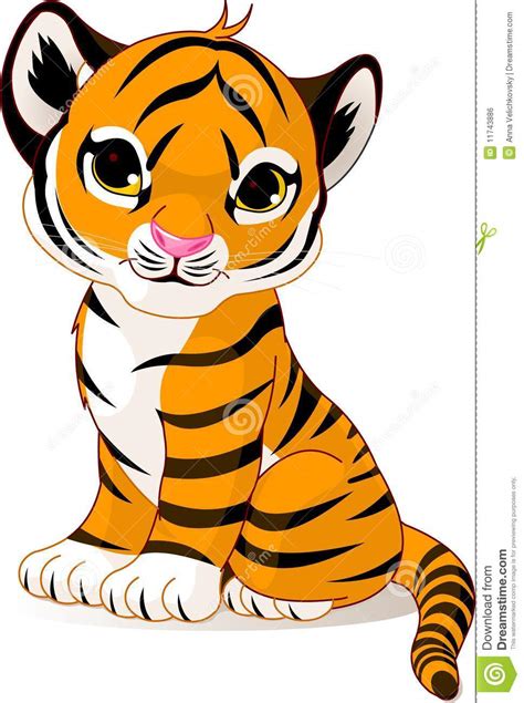 Cute White Tiger Clipart Clipart Panda Free Clipart Images