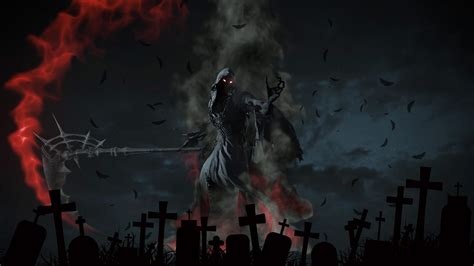 Dark Grim Reaper Hd Wallpaper